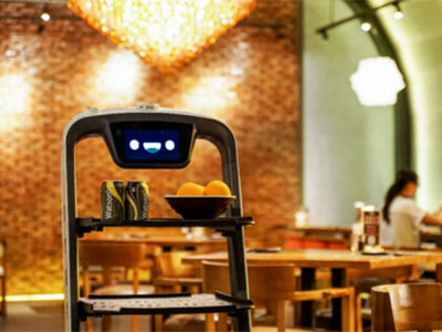 送餐機(jī)器人 | 美格智能5G智能模組助力無人送餐“如有神助”